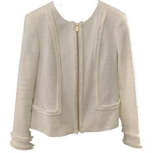 Karl Lagerfeld white jacket